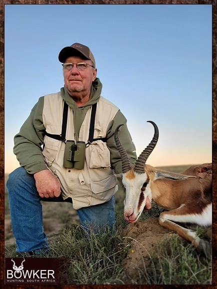 Springbok hunt with Nick Bowker.