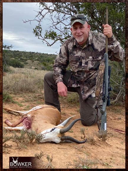 Springbok shot