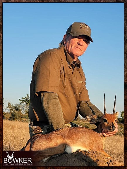 Steenbok taken with Nick Bowker