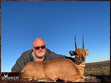 African Steenbok hunt with Nick Bowker.