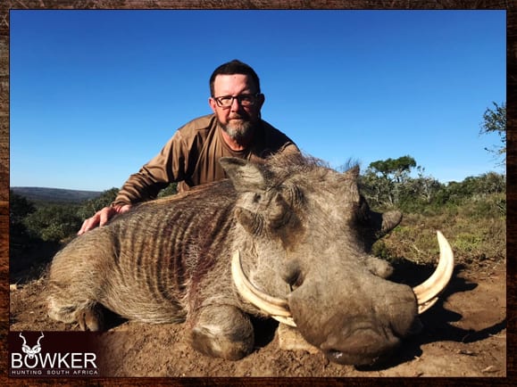 Trophy shot in the Eastern cape South Africa with Nick Bowker Hunting